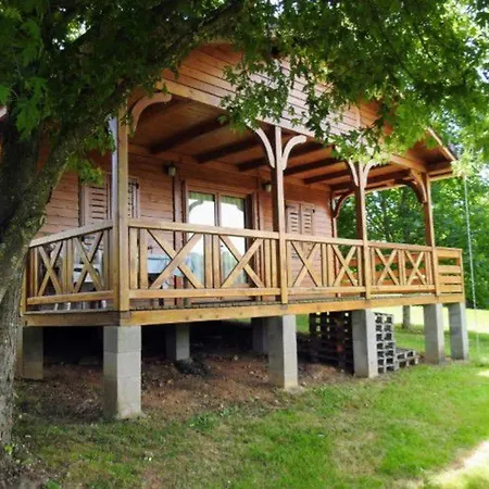 Spacieux Pour 8 Pers - Vue étang - Terrasse - Api-1-52-224 Camping *