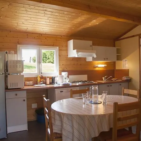 Spacieux Pour 8 Pers - Vue étang - Terrasse - Api-1-52-224 Camping